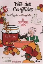 Affiche de 2025 de la fête des confitures